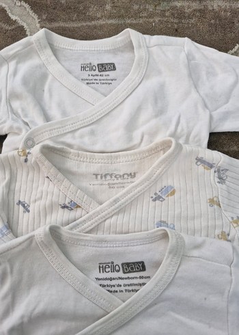 Uzun Kollu Pamuklu Bebek Body Seti - Görsel 3