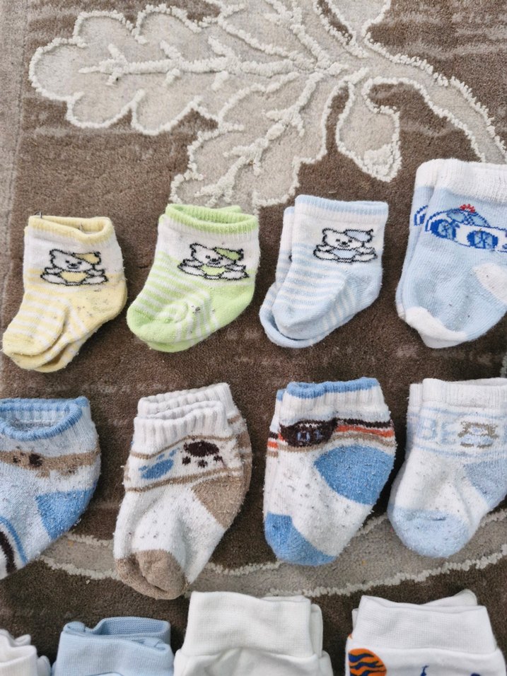 Gri Erkek Çocuk Çorapları Seti - Görsel 2