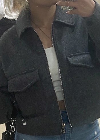 Bershka Bershka Gri Ceket
