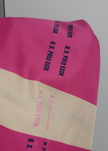 pembe polo eşarp - Görsel 5