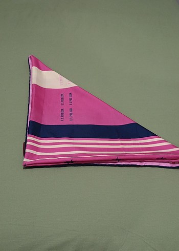 pembe polo eşarp - Görsel 3