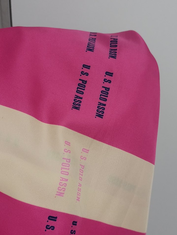 pembe polo eşarp - Görsel 5