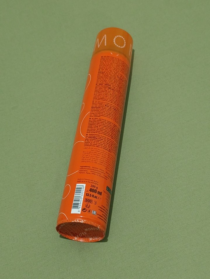 Morfose Turuncu Saç Spreyi - Görsel 2
