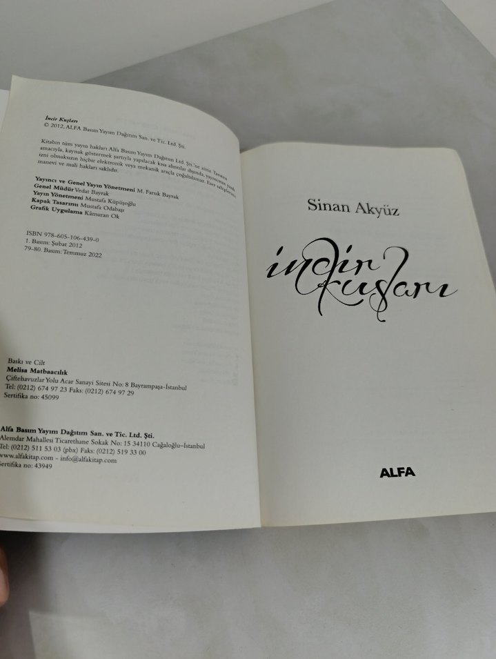 İncir Çiçekleri - Sinan Akyüz - Görsel 3