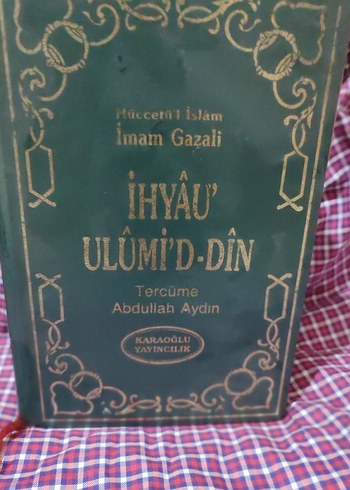  İhyâu' Ulûmi'd-Dîn - İmam Gazali SAFECE.. 1.. CİLT