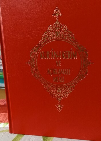 Kur'ani kerim ve AÇIKLAMA Lİ MELAİ. 