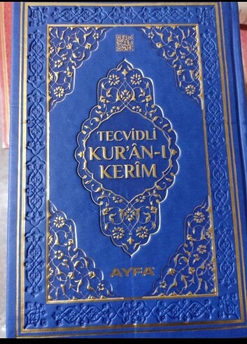 TEVCİDLİ ORTABOY KURANİ KERİM . SIFIR.