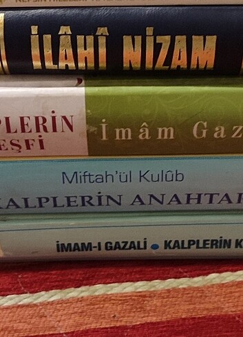 İMAM-I GAZALİ HZ 4 TANE MÜHTEŞEM KİTAP BI