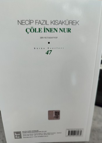 Beden Necip Fazıl Kısakürek - Çöle İnen Nur