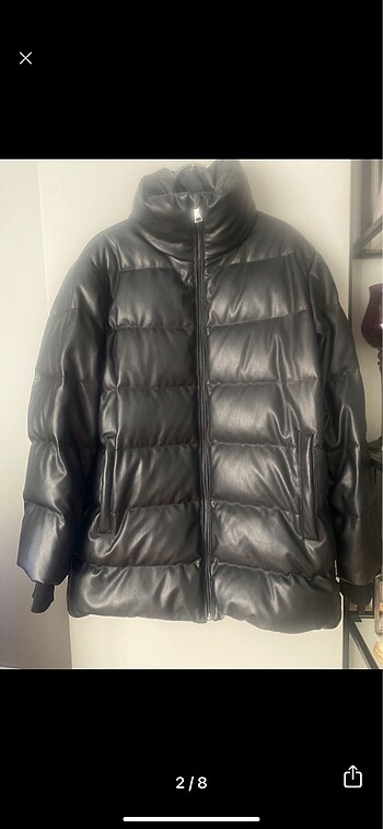 Karl Lagerfeld Karl Lagerfeld Ördek Tüyü Oversize Mont