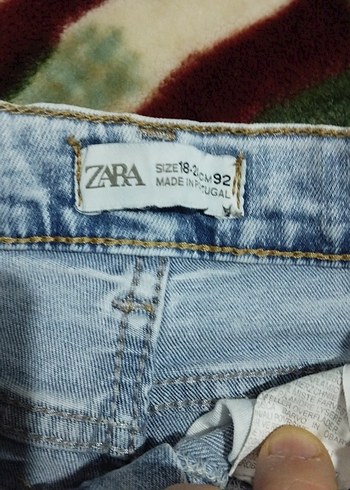 Kızlar için Bağcıklı Bol Kesim Batik Jean - Görsel 3