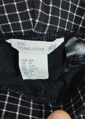 Siyah Beyaz Kareli Kumaş Pantolon - Görsel 3