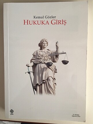 Hukuka Giriş-Kemal Gözler
