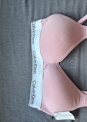 Calvin Klein Pembe Spor Sütyeni - Görsel 2