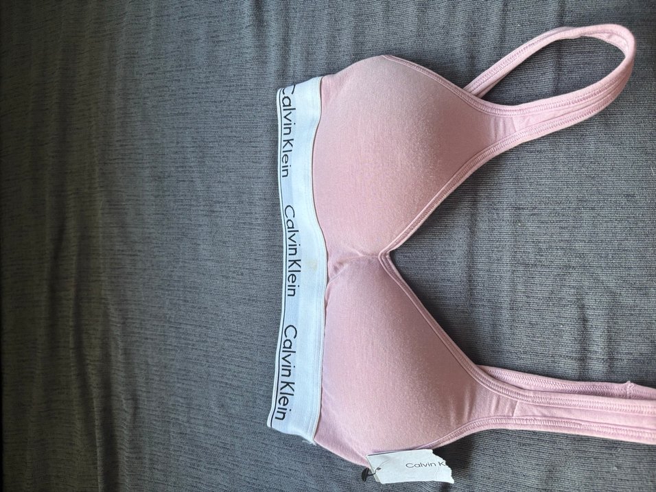 Calvin Klein Pembe Spor Sütyeni - Görsel 2
