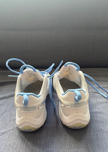 Nike Beyaz mavi voleybol/basketbol ayakkabısı - Görsel 4