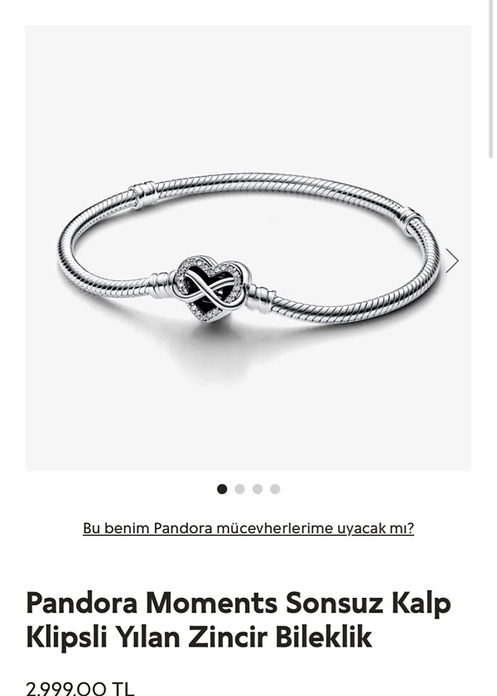 Orjinal Pandora Bileklik - Görsel 2