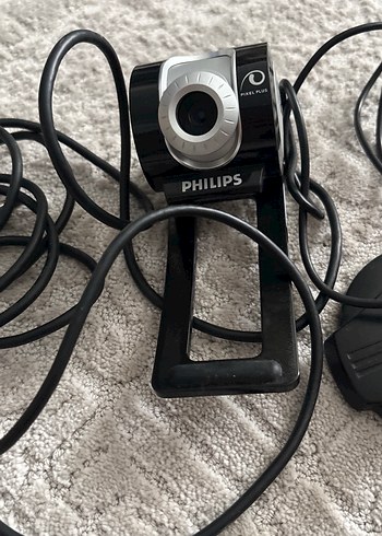 Gri Philips Mikrofon ve Webcam Seti - Görsel 2