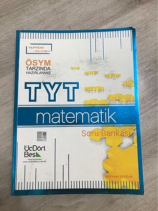 TYT-Matematik Soru Bankası/ ÜçDörtBeş Yayınları