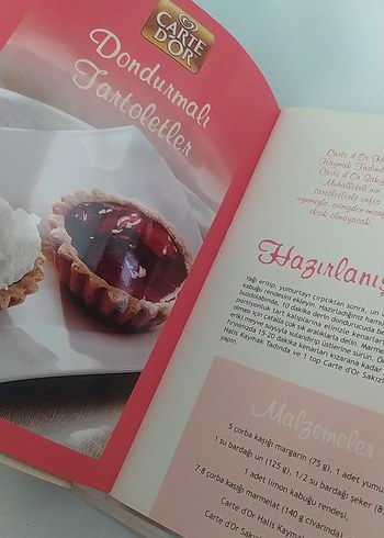 Carte d'Or Mevsimleri Sanat Kitabı - Görsel 6