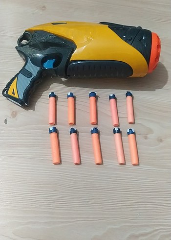 Renkli Sarı Oyuncak Tabanca - Görsel 3
