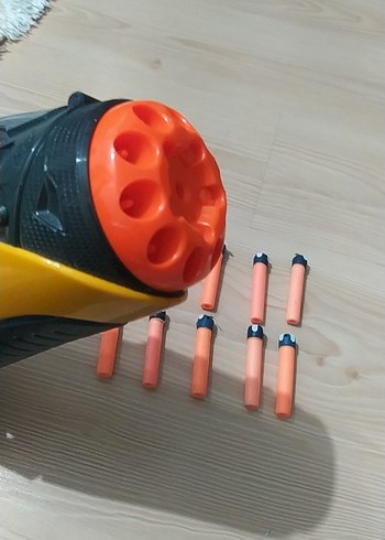 Renkli Sarı Oyuncak Tabanca - Görsel 4