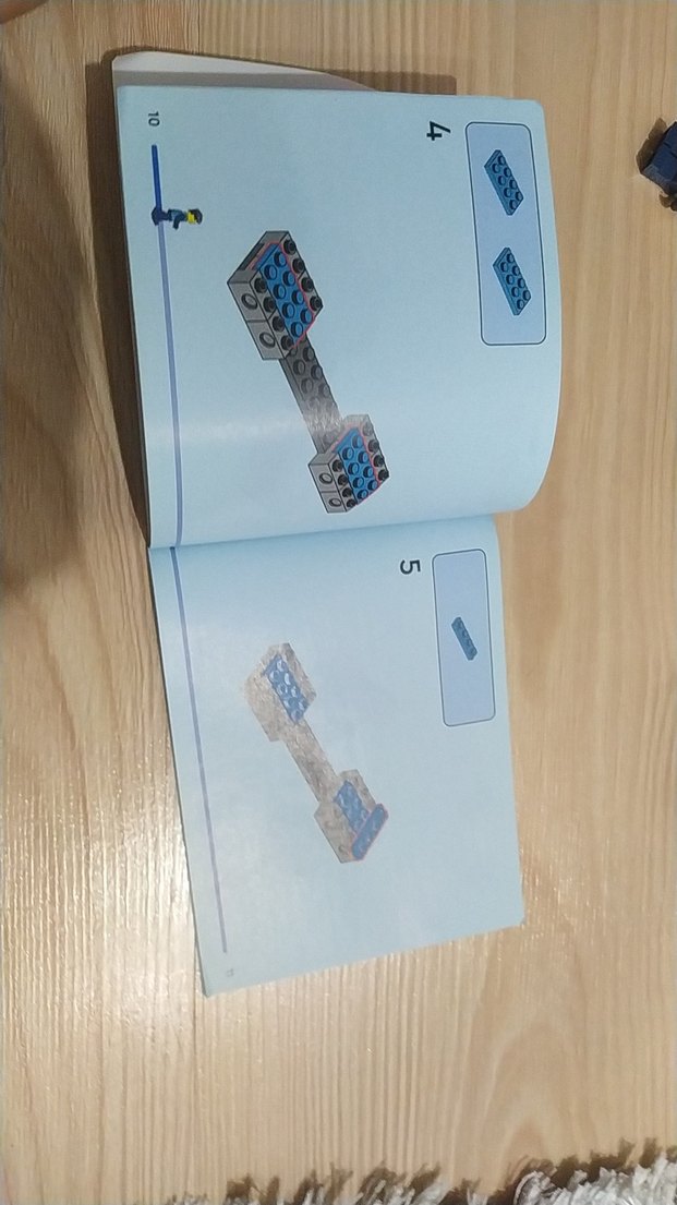 Mavi Büyük Tekerlekli Oyuncak Araba ve Figür - Görsel 5