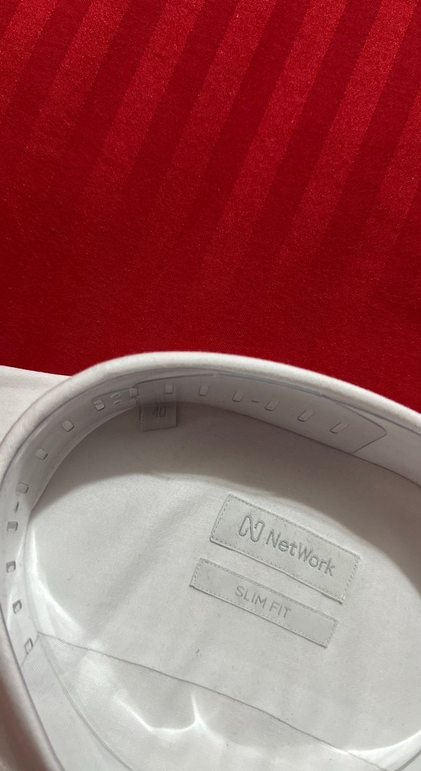 Beyaz Uzun Kollu slim Fit Erkek Gömlek - Görsel 3