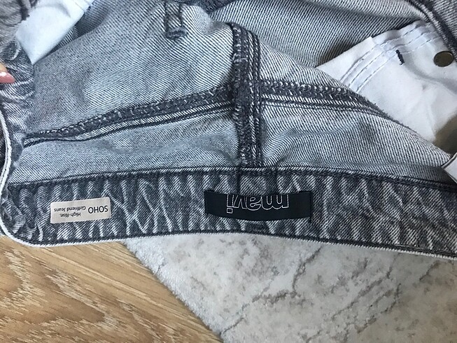 Mavi gri jean - Görsel 3