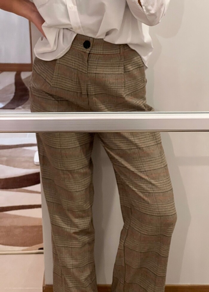 Zara uzun bol pantolon - Görsel 4