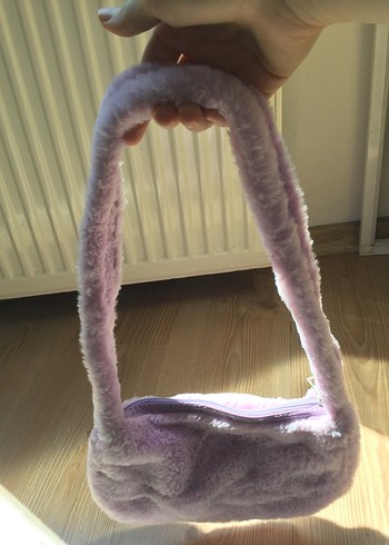 Diğer Lila Peluş Kadın Çanta