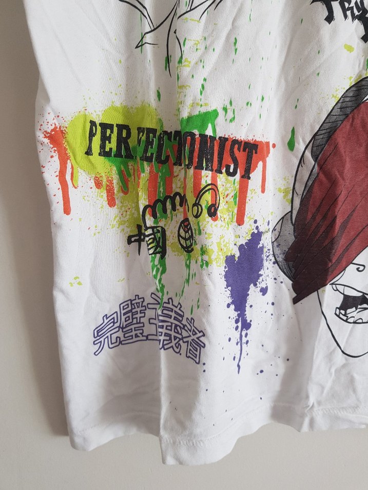 Renkli Baskılı Tişört - Görsel 3