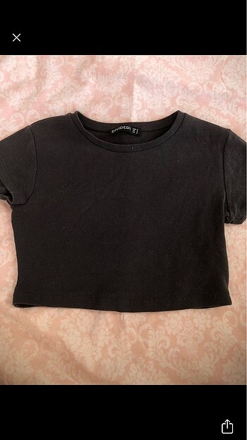h&m crop bluz y2k