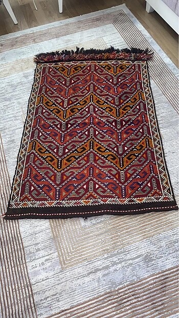 vintage antika el dokuma halı kilim
