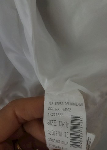 Beyaz Kadın Yelek - Görsel 5