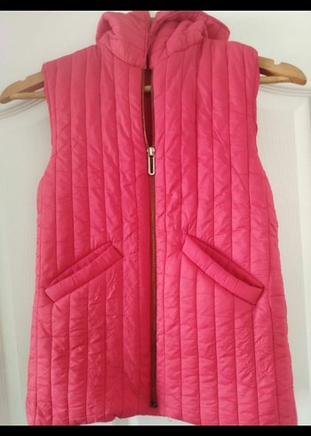 kırmızı Fermuarlı cocuk Yelek - Görsel 6