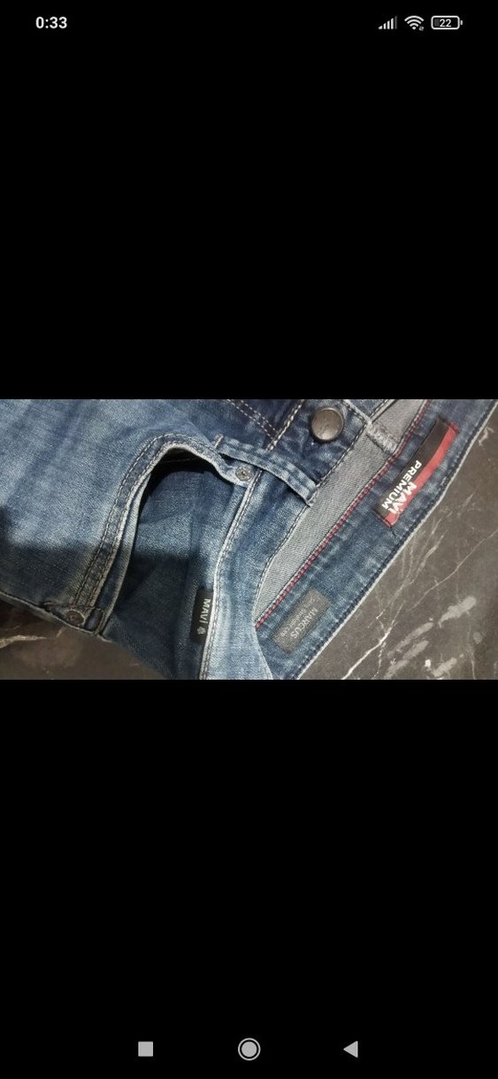 Mavi erkek Jean Marcus - Görsel 4