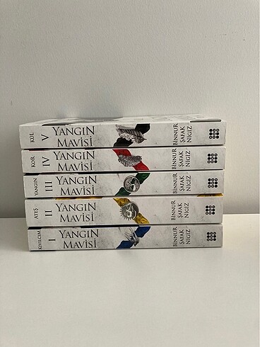 Yangın mavisi serisi Binnur Şafak Nigiz