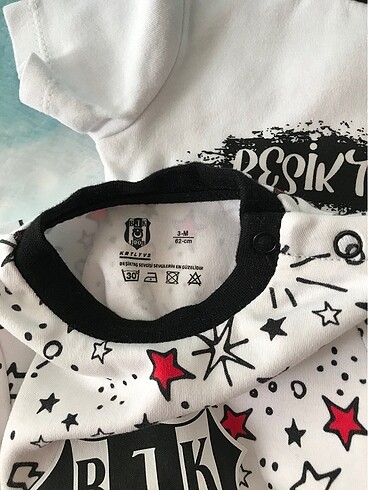 Beşiktaş Beşiktaş bebek body