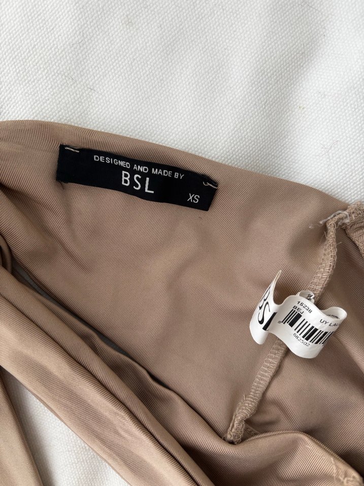 Bej Bohem Tarzı Minimalist Sütyen - Görsel 3