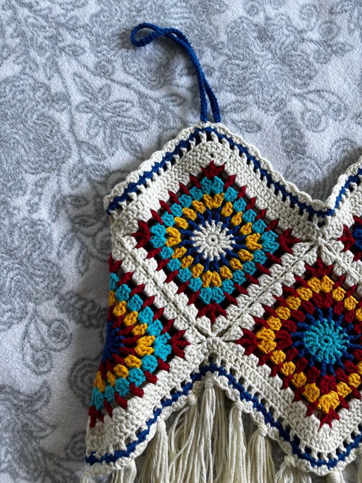 Renkli Nakışlı Örgü Butikten - Görsel 2