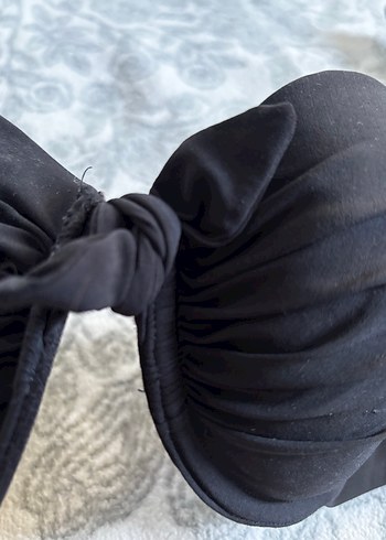 Penti Siyah Minimalist Goth Bikini Üstü