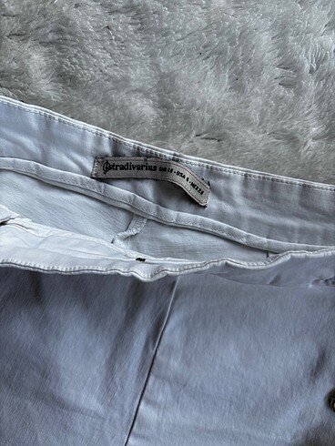s Beden beyaz Renk Stradivarius beyaz şort