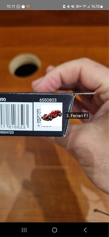 Diğer Lego minifigür F1