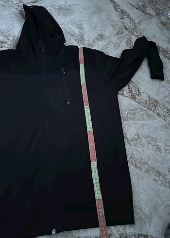 Erkek Siyah Fermuarlı Yüksek Yakalı Sweatshirt - Görsel 6