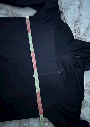 Erkek Siyah Fermuarlı Yüksek Yakalı Sweatshirt - Görsel 4