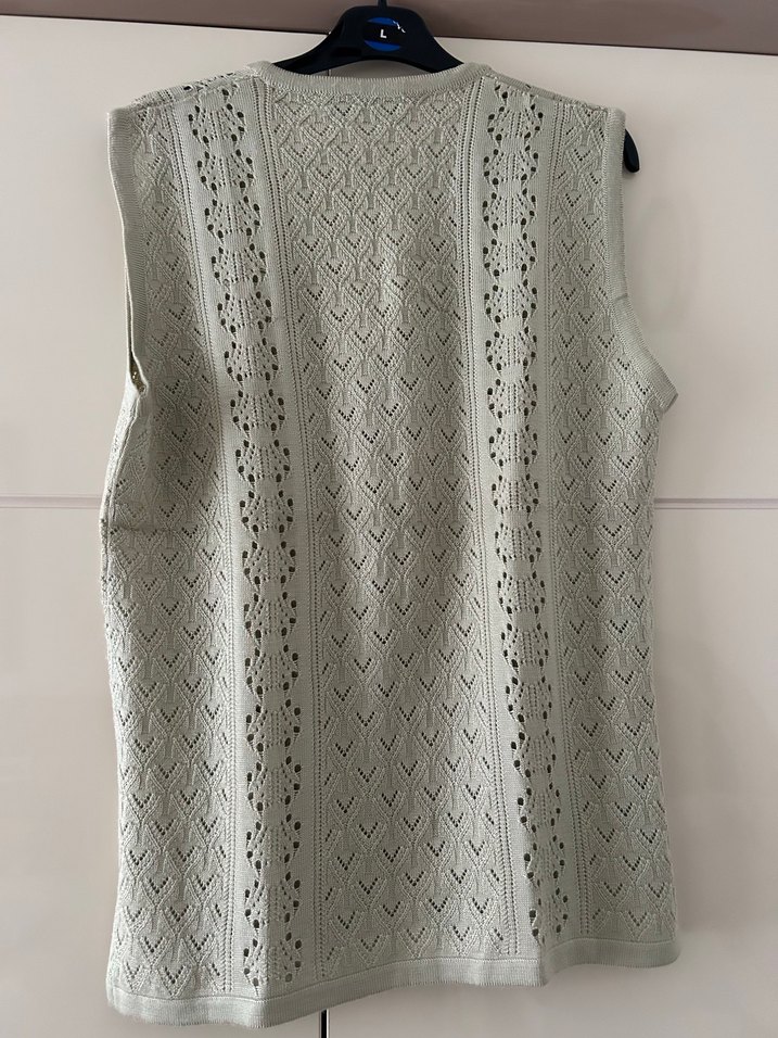 Kızlar için Bohem Örgü İnce yelek - Görsel 2