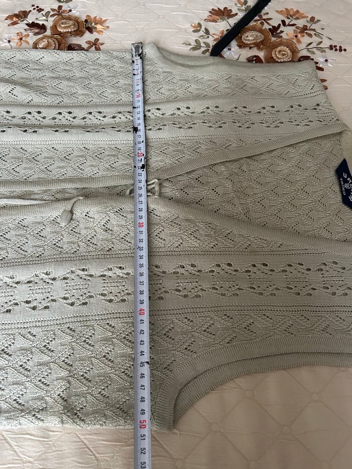 Kızlar için Bohem Örgü İnce yelek - Görsel 4