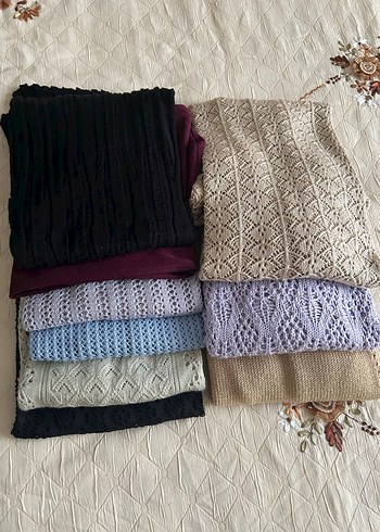 Bej Örgü Kadın Hırka - Görsel 7