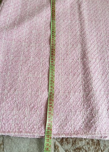 Pudra Pileli V Yakalı Uzun Elbise - Görsel 10